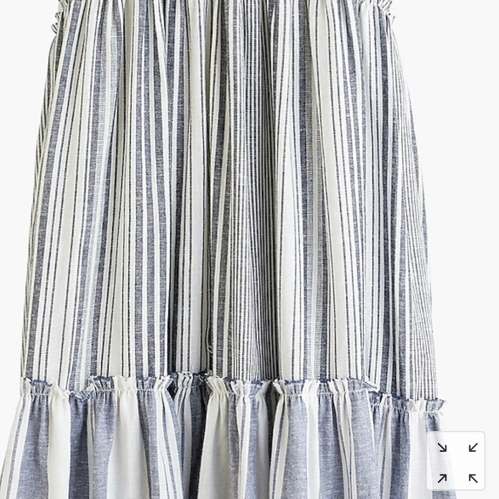 J. Crew Chambray Cover-up Dress In Stripe - Picture 5 of 16